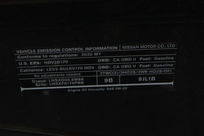 2020 Nissan NV Passenger SL