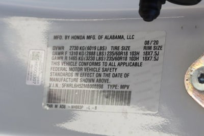 2021 Honda Odyssey EX