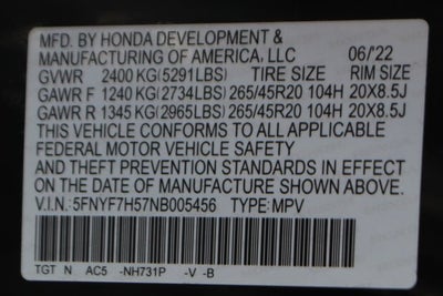 2022 Honda Passport EX-L