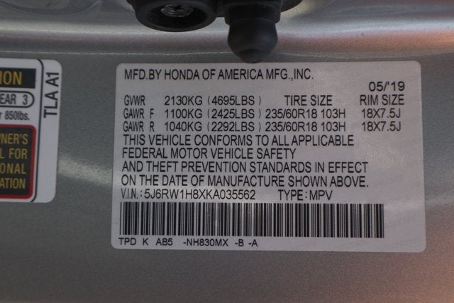 2019 Honda CR-V EX-L