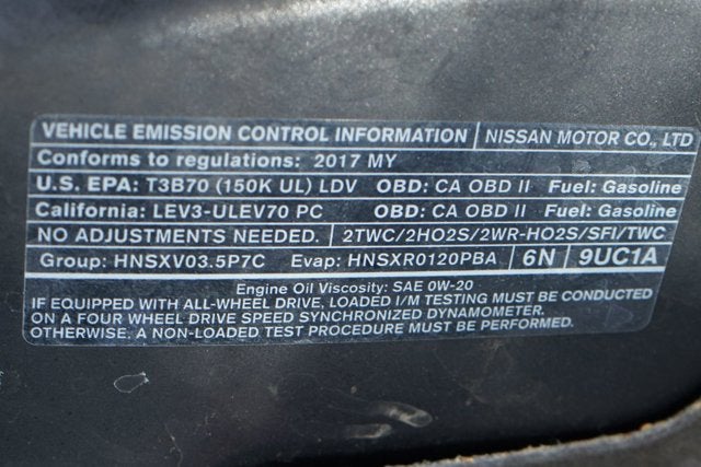 2017 Nissan Murano SV