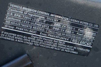 2023 Nissan Rogue SV