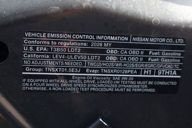 2026 Nissan Rogue SV