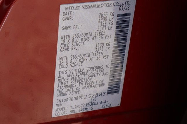 2023 Nissan Pathfinder Rock Creek