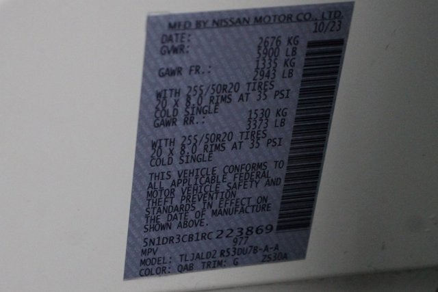 2024 Nissan Pathfinder SL