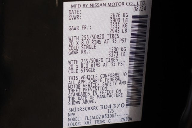 2024 Nissan Pathfinder SL