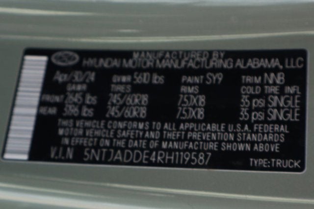 2024 Hyundai Santa Cruz SE