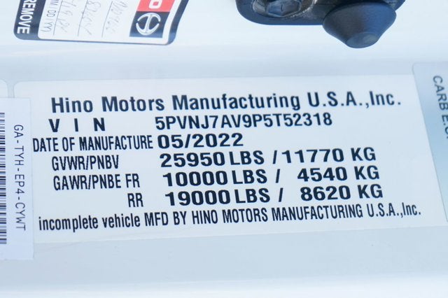 2023 Hino L6 Base