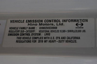 2020 Hino 258/268 L-Series