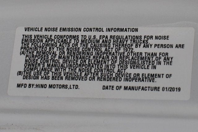 2020 Hino 258/268 L-Series