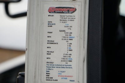 2016 Hino Conventional Reefer