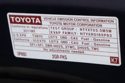 2022 Toyota Highlander XLE