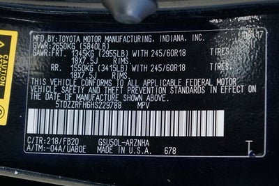 2017 Toyota Highlander LE