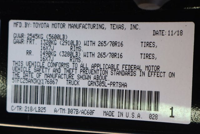 2019 Toyota Tacoma TRD Pro