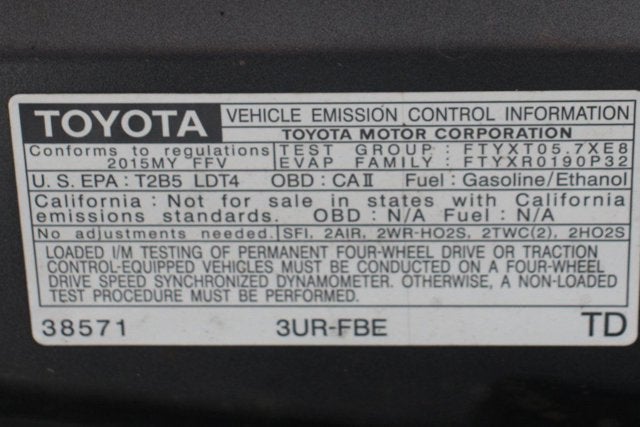 2015 Toyota Tundra SR5