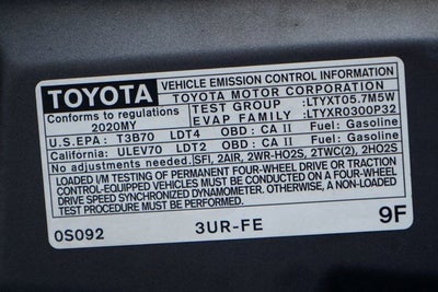 2020 Toyota Tundra SR5