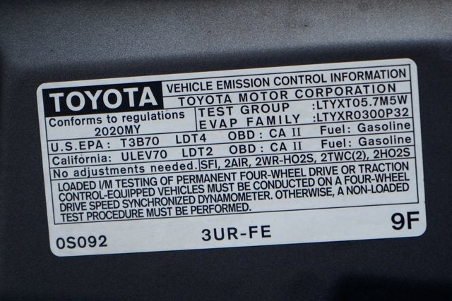 2020 Toyota Tundra SR5