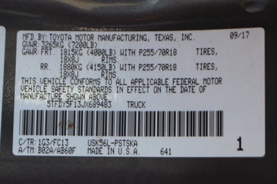 2018 Toyota Tundra SR5