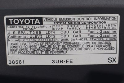 2015 Toyota Tundra SR5