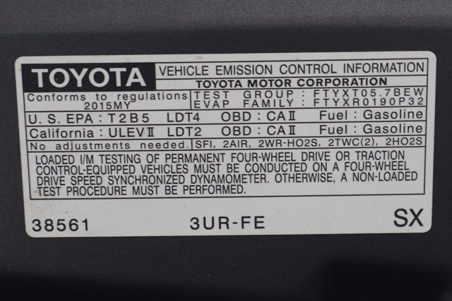2015 Toyota Tundra SR5