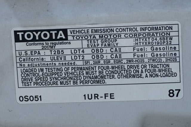 2017 Toyota Tundra SR5