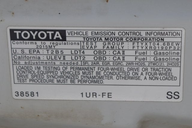 2015 Toyota Tundra SR5