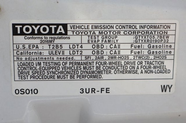 2016 Toyota Tundra SR5