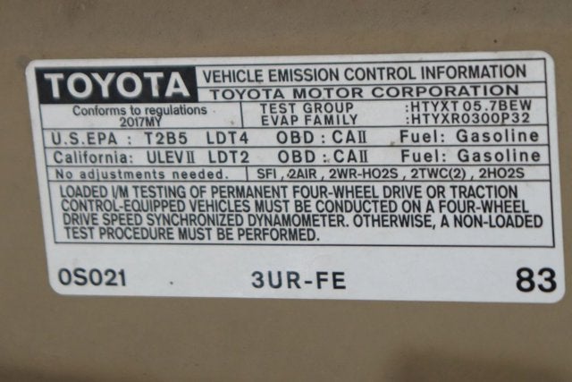 2017 Toyota Tundra SR5