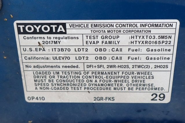 2017 Toyota Tacoma Limited