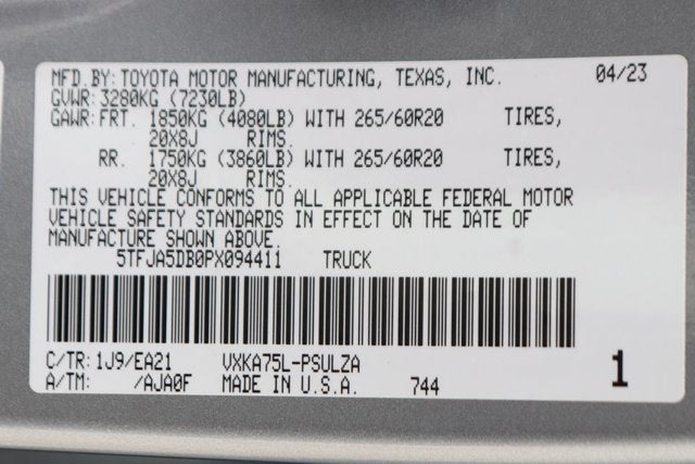 2023 Toyota Tundra Limited