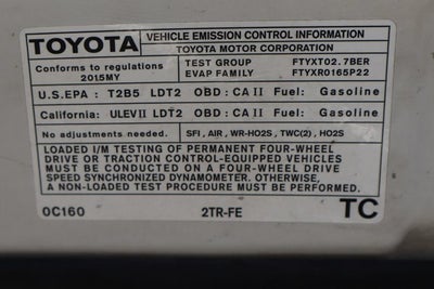 2015 Toyota Tacoma Base