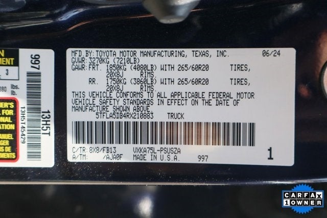 2024 Toyota Tundra SR5