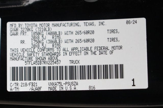 2024 Toyota Tundra SR5