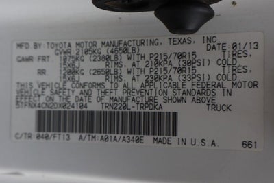 2013 Toyota Tacoma Base