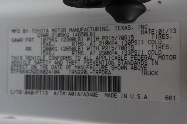 2013 Toyota Tacoma Base