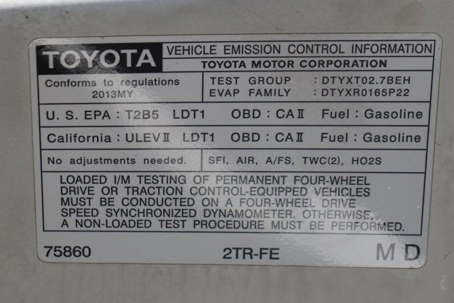 2013 Toyota Tacoma Base