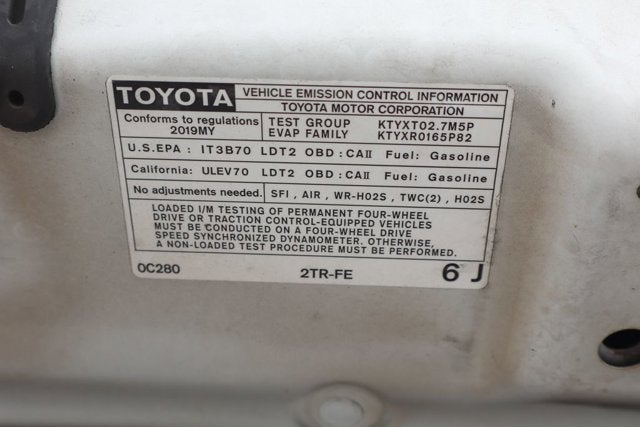 2019 Toyota Tacoma SR