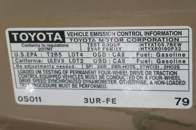 2017 Toyota Tundra SR5