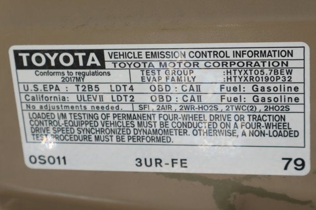 2017 Toyota Tundra SR5