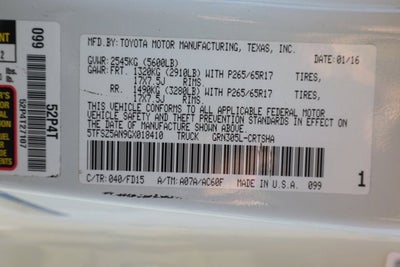 2016 Toyota Tacoma TRD Sport