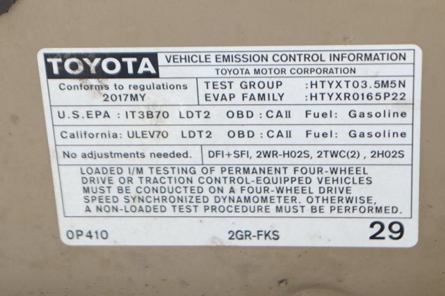 2017 Toyota Tacoma TRD Sport