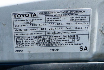 2014 Toyota Tacoma Base