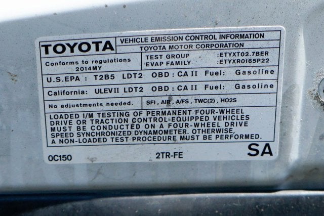 2014 Toyota Tacoma Base