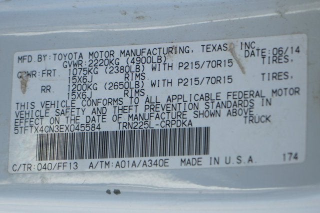 2014 Toyota Tacoma Base