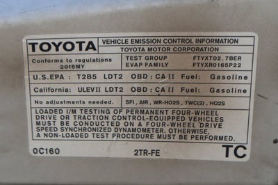 2015 Toyota Tacoma Base