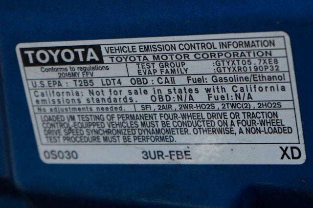 2016 Toyota Tundra SR5