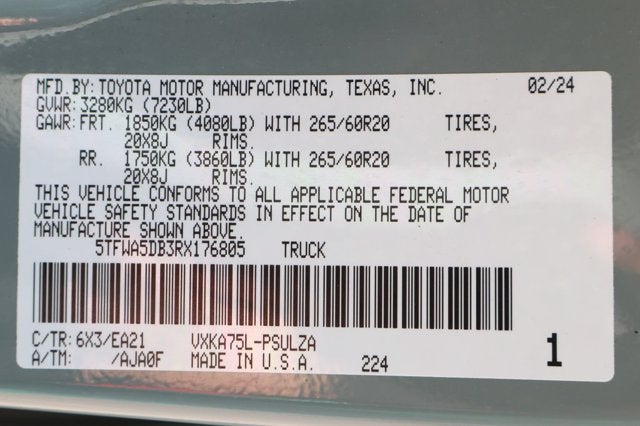 2024 Toyota Tundra Limited