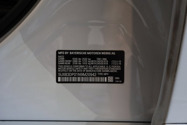 2022 BMW X3 M40i