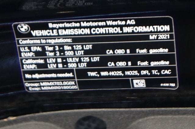 2021 BMW X5 sDrive40i