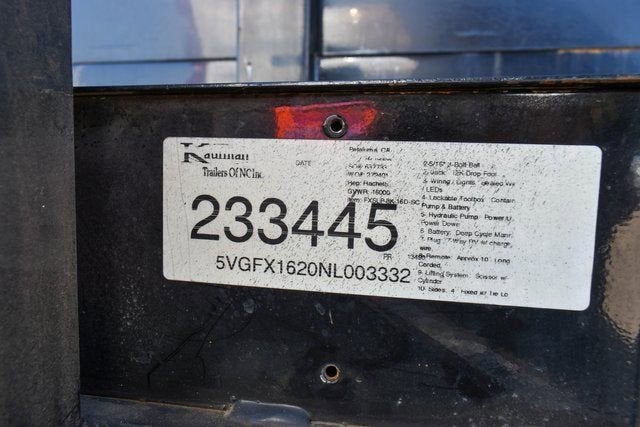 2022 KAUFMAN FXSLP-8K-16D Base